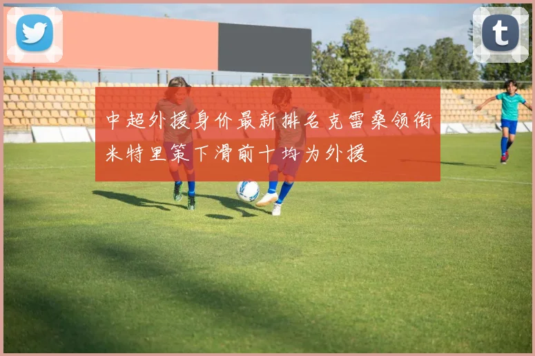 中超外援身价最新排名克雷桑领衔米特里策下滑前十均为外援